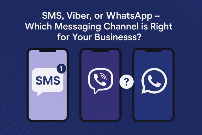 SMS, Viber, or WhatsApp – Which Messaging Channel is Right for Your Business?
