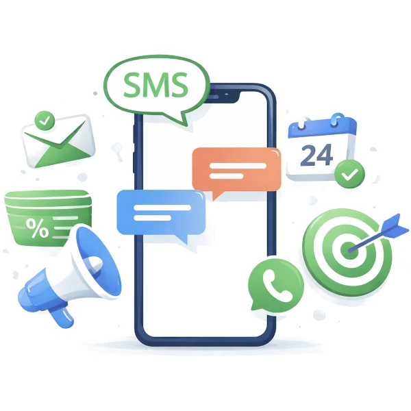 Илюстрация: SMS маркетинг канал