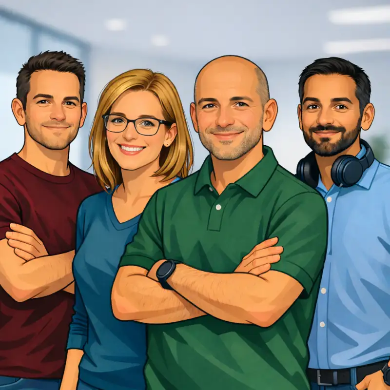 Team photo representing Procode Engineering and Support